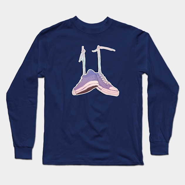 Sneakers Long Sleeve T-Shirt by vixfx